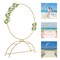 Round Archway Stand Wedding Arch Frame Flower Balloon Backdrop Decor Rack